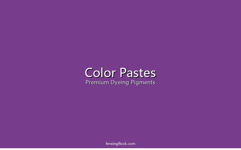 Flocking Color Paste